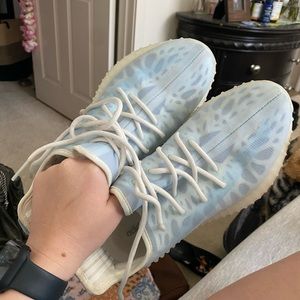 adidas Mens Yeezy Boost Mono Ice